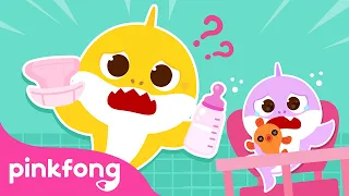 Peekaboo! Baby Shark Babysits the little Baby | Story & Pretend Play | Pinkfong Baby Shark