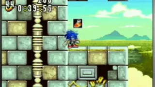 Sonic Advance Angel Island Act 1 Sonic