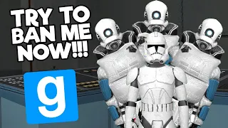 The Entire Staff Team Trolls With Me - Gmod Star Wars RP Trolling