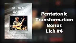 Pentatonic Transformation Bonus Lick 4 | Allan Holdsworth Style