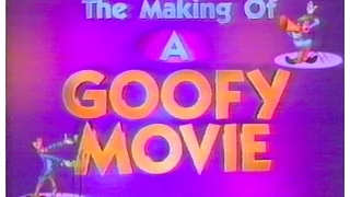 The Making of A Goofy Movie - Disney Channel 1995