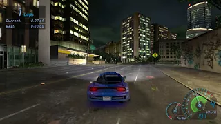 NFS Underground 1 - Free Roaming Olympic City WITHOUT TRAINER TEST