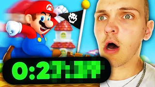 Der Mario Bros Wii Speedrun wurde revolutioniert! - Huebi reagiert