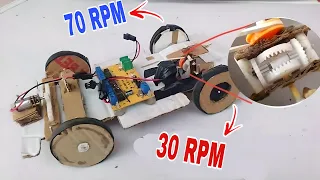 Diy Differential RC Car || Differential gear system