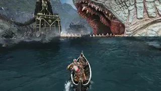 God of War 4 - Inside The World Serpent Gameplay