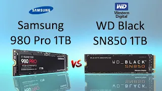 Samsung 980 Pro 1TB vs Western Digital WD Black SN850 1TB