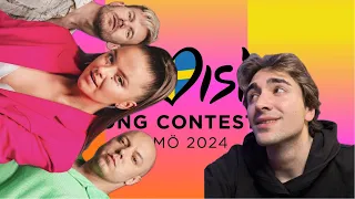 ITALIAN GUY REACTS TO KEiiNO with " DAMDIGGIDA " | Eurovision 2024, Norway's national selection