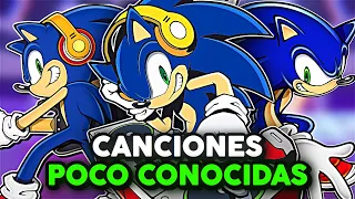 10 CANCIONES QUE NO SABIAS QUE ERAN DE SONIC