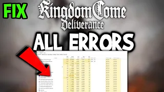 Kingdom Come Deliverance – How to Fix All Errors – Complete Tutorial