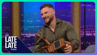 Robbie Henshaw plays the button accordion | The Late Late Show