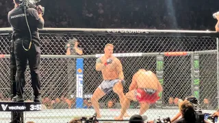 UFC London - Tom Aspinall vs Marcin Tybura Full Fight (Cageside view)