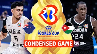 New Zealand 🇳🇿 vs Jordan 🇯🇴 | Condensed Game | FIBA Basketball World Cup 2023