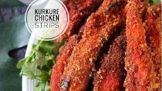 Chicken kurkure #homemade #indianfood #chickenrecipe #viral #youtube #streetfood #starter