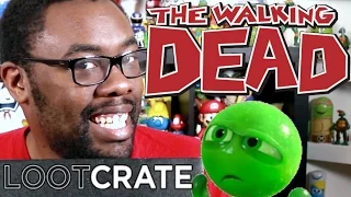 LOOTCRATE "FEAR" UNBOXING (Walking Dead Sour Candy) : Black Nerd