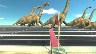 Different Size Race (Herbivorous Dinosaurs) ♦ Animal Revolt Battle Simulator ♦