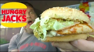 Hungry Jacks Grilled Chicken Bacon & Avocado Burger Review - Greg's Kitchen