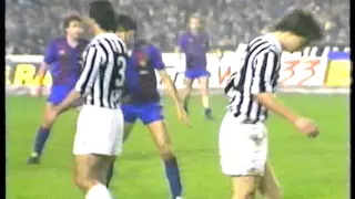 19/03/1986 Juventus v Barcelona