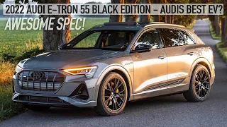 AUDIS BEST EV? 2022 AUDI E-TRON BLACK EDITION 55 QUATTRO - CHRONOS GREY in full detail - 4K