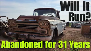 Will This 1959 Chevy Field Find Run and Drive After Sitting for 31 Years?