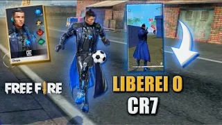 JÁ TESTEI O NOVO CRISTIANO RONALDO CR7 DO FREE FIRE