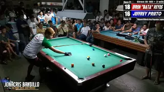 (5) Jeffrey "Wax" Prieto Vs Efren "Bata" Reyes (Pagsanjan Laguna)