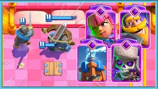 😍 TWO EVOLUTION FOR X BOW DECK! KNIGHT, ARCHERS, SKELETONS OR TESLA / Clash Royale