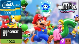 Super Mario Bros. Wonder on GT 1030 | Intel I3 4160 | YUZU Emulator