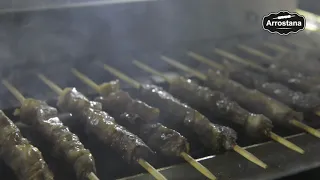 Italian lamb skewers - How to make 900 Arrosticini Abruzzesi per hour