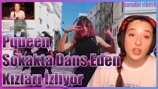 Pqueen Sokakta Dans Eden Kızları İzliyor