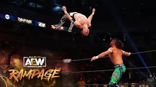 Dante Martin Shows Off Against Matt Sydal. But Was Lio Rush Impressed? | AEW Rampage, 10/29/21