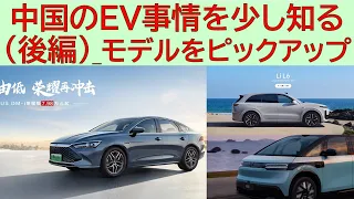 中国のEV事情を少し知る(後編)_モデルをピックアップ