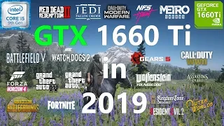 GTX 1660 Ti Test in 25 Games in 2019