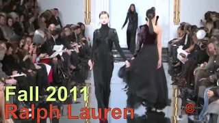 RALPH LAUREN Fall/Winter 2011 New York Fashion Week Couture Runway Show | Fashion Stock Archives