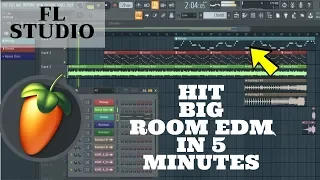 FL Studio Tips & Tricks | Make a HIT Big Room Track in 5 Minutes