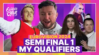 Eurovision 2024 - Semi Final 1 - My Qualifiers