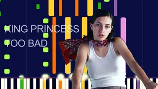 King Princess - TOO BAD (PRO MIDI FILE REMAKE) - "in the style of"