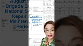 DepEd School Calendar and Activities for the School Year 2023-2024