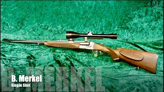 Single Shot Rifle Bernhard Merkel, Suhl Thuringia