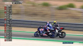 Huge argument between Van der Mark and Barrier at Superpole