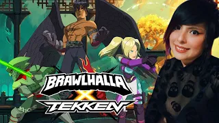 Brawlhalla x Tekken🔥  | ALL New Items, Nina, Devil Jin & Yoshimitsu Gameplay!