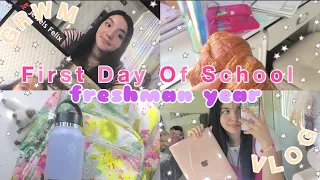 GRWM: First Day Of High school 2020 + Vlog | Freshman Year | Jewels Felix