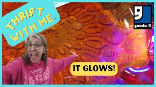 It glows! | Thrift With Me |  Goodwill Thrifting