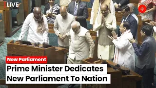 New Parliament Inauguration: PM Modi Dedicates New Parliament To Nation | PM Modi New Parliament