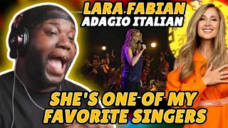 Lara Fabian - Adagio Italian (with a Philharmonic Orchestra at Night of The Proms 2007) | Reaction