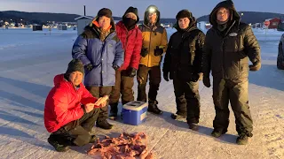 Ice fishing @ saguenay part 1