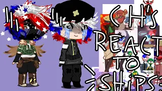 ☆Countryhumans React To Ships☆||ENG🇺🇸/ESP🇲🇽||Countryhumans Gacha