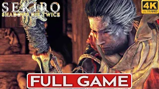 SEKIRO SHADOWS DIE TWICE Gameplay Walkthrough FULL GAME [4K 60FPS PC] - No Commentary