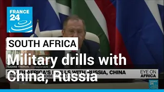 South Africa's navy stages controversial exercises with China, Russia • FRANCE 24 English