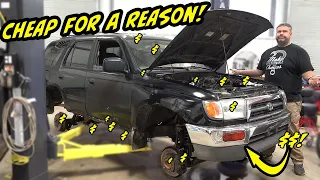 Everything Wrong With Our Cheap Toyota 4Runner! Mistakes Were Made. Trying To Fix It All On A Budget