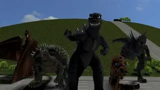 Godzilla Fan Animation Thing -- HD Render Test